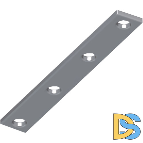 Соединитель прямой для профиля S-25 EKS Colibri 0У-00001456