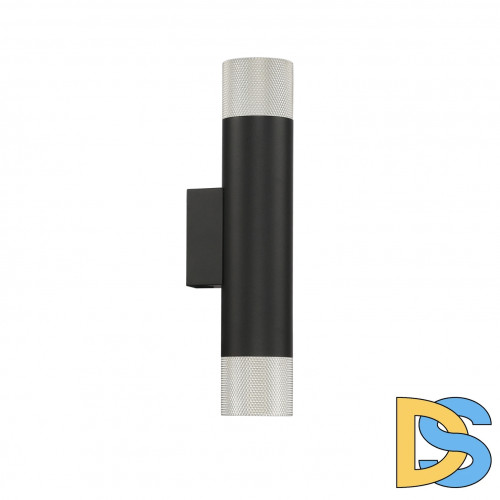 Настенный светильник iLedex Delta 2365-2 BK+SL