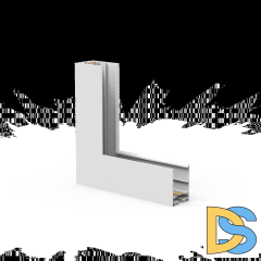 Коннектор угловой Arlight MAG-CON-4563-L90-INT (WH, 5LN, внутренний) 046925