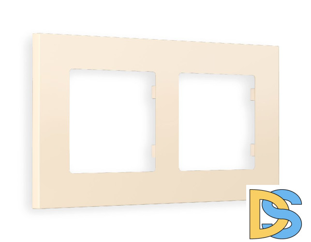 Рамка двухместная Ambrella Volt Qubi AF250332