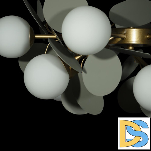 Люстра на штанге Loft IT Matisse 10008/10 Grey