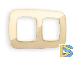 Рамка двухместная Ambrella Volt Radian OF320602