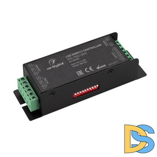Декодер Arlight ARL-7022-DMX (12-24V, 3x6A, DMX512) 027153