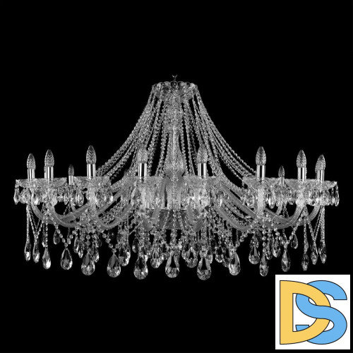 Подвесная люстра Bohemia Ivele Crystal 1413/20/530 Ni