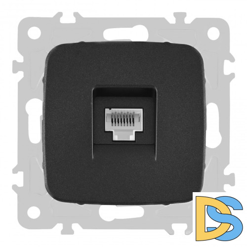 Розетка RJ45 Arte Milano 205.45-1.black