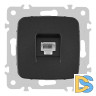 Розетка RJ45 Arte Milano 205.45-1.black
