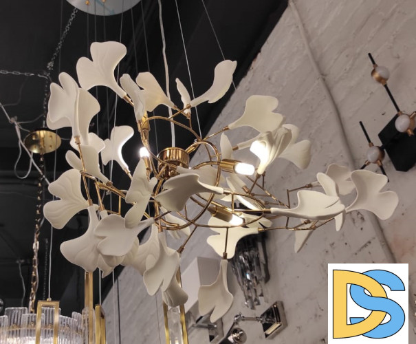 Подвесная люстра Delight Collection 10881P/L600 gold/white