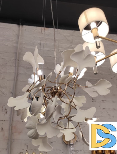 Подвесная люстра Delight Collection 10881P/L600 gold/white