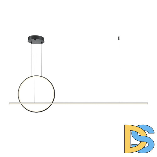 Подвесная люстра Maytoni Halo MOD247PL-L49BK