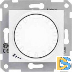 Диммер поворотный 1000Вт для ламп накаливания, Белый, серия Sedna, Schneider Electric