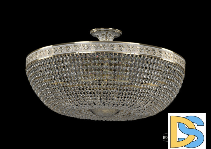Люстра на штанге Bohemia Ivele Crystal 19051/60IV GW
