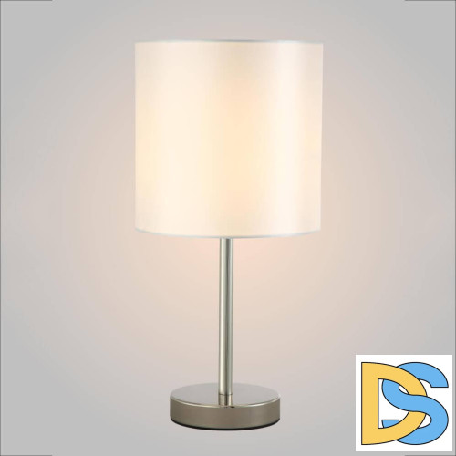 Настольная лампа Crystal Lux Sergio LG1 Nickel