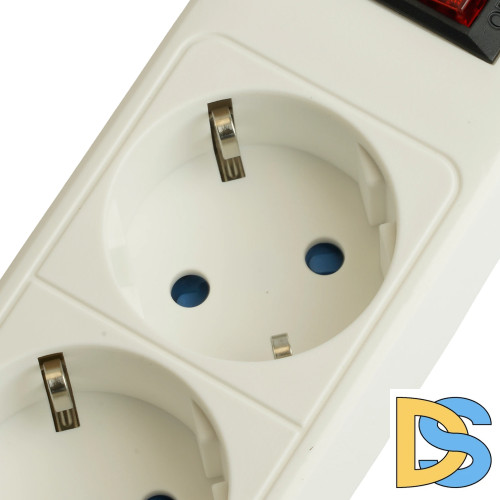 Сетевой фильтр 3-местный с/з Stekker Optima HM20-31-03 50087