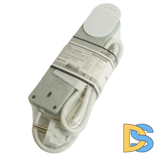 Сетевой фильтр 3-местный с/з Stekker Optima HM20-31-03 50087