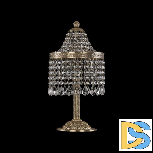 Настольная лампа Bohemia Ivele Crystal 19201L6/H/20IV Pa Leafs