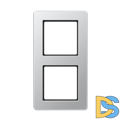 Рамка двухместная Jung AF582BFAL