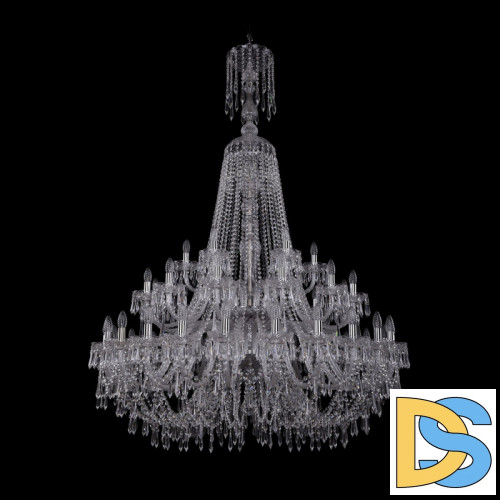 Подвесная люстра Bohemia Ivele Crystal 1403/24+12+6/460/XL-177/2d Ni