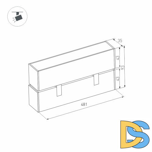 Светильник на шине Arlight 026979