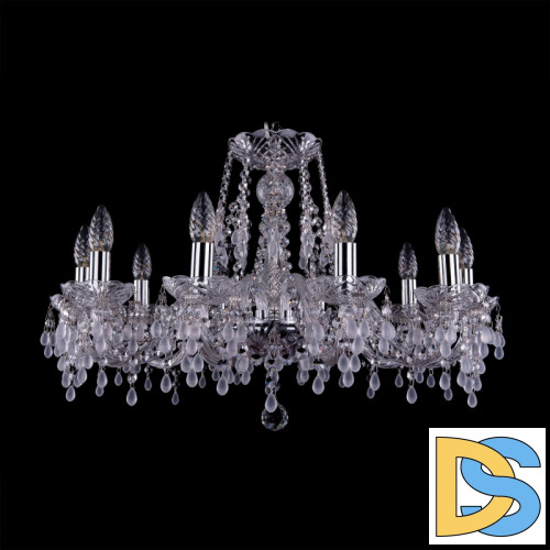 Подвесная люстра Bohemia Ivele Crystal 1410/10/240 Ni V0300