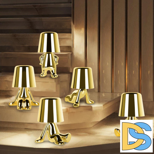 Настольная лампа Loft IT Brothers 10233/E Gold