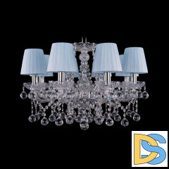 Подвесная люстра Bohemia Ivele Crystal 1413/8/200 Ni Balls SH4