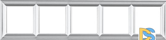 Рамка пятиместная Jung EPD485AL