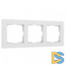 Рамка на 3 поста (белый) W0032401