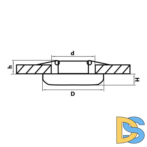 Встраиваемый светодиодный светильник Lightstar Monde 071057
