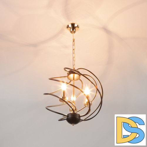 Подвесная люстра Eurosvet 60105/3 черный