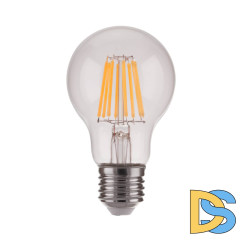 Лампа светодиодная филаментная диммируемая Elektrostandard E27 9W 4200K груша прозрачная 4690389047756