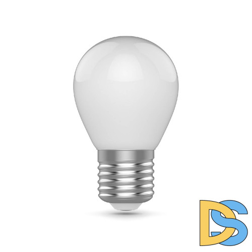 Лампа светодиодная филаментная Gauss E27 4,5W 2700К матовая 1055215