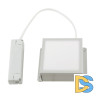 Встраиваемый светильник Uniel ULP-1010 7W/4000К IP40 GRILYATO OPAL WHITE UL-00012450