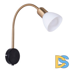 Спот Arte Lamp Falena A3116AP-1BK
