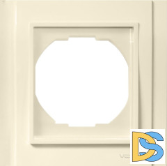 Рамка 1-я кремовая Vesta-Electric Verona Cream