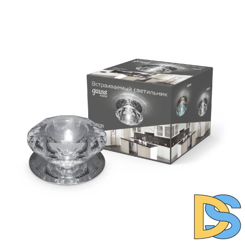 Встраиваемый светильник Gauss Crystal CR035