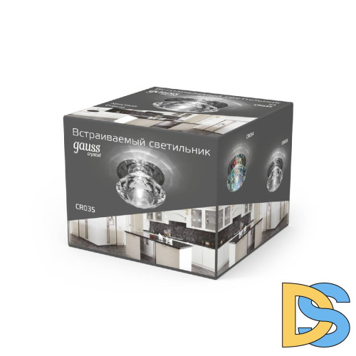 Встраиваемый светильник Gauss Crystal CR035