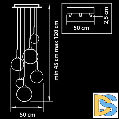 Подвесной светильник Lightstar Globo 813063