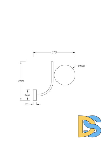Бра Maytoni Rendez-Vous MOD109WL-01BS