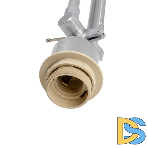 Торшер Uniel UML-T500 E27 SILVER/WHITE UL-00010181