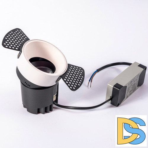 Встраиваемый светильник Fiberli 302T75 (круглая рамка) 12130203