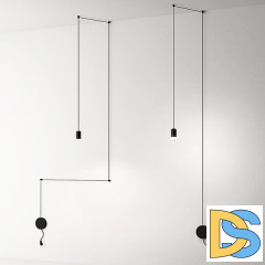 Подвесной светильник ImperiumLoft Vibia Wireflow 84572-22