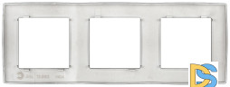 Рамка трехместная Эра 12-5003-16 Б0065739