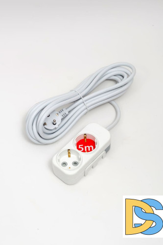 Удлинитель с/з 2вх с защитными шторками ELBI Myra 527-010205-221