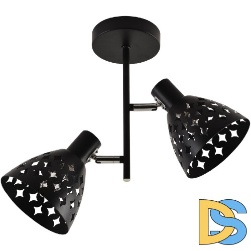 Спот Reluce 01554-3.3-02B BK+CR