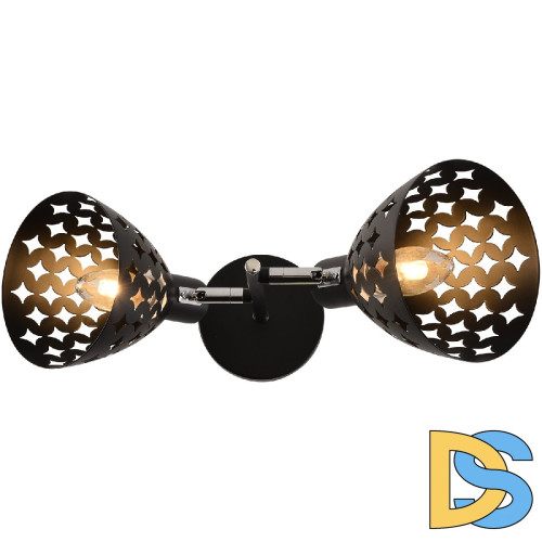 Спот Reluce 01554-3.3-02B BK+CR