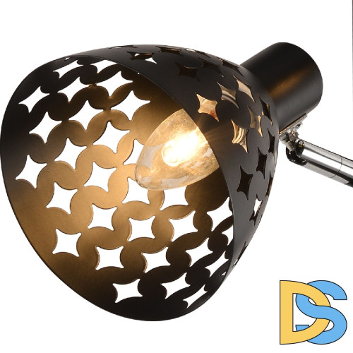 Спот Reluce 01554-3.3-02B BK+CR