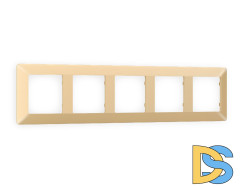 Рамка пятиместная Ambrella Volt Line AF110605