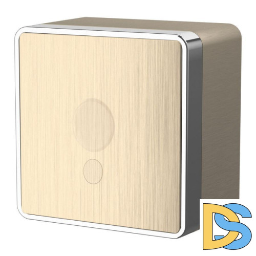 Вывод кабеля Werkel Gallant шампань рифленый W5050210 4690389164323