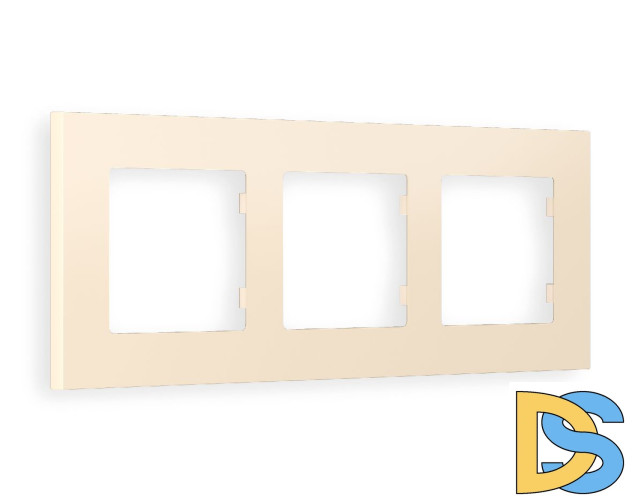 Рамка трехместная Ambrella Volt Qubi AF250333