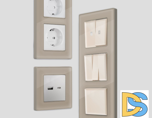 Рамка одноместная Ambrella Volt Arctic AF580361